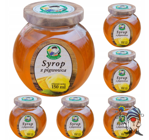 6x Syrop z pigwowca japońskiego słoik 150 ml