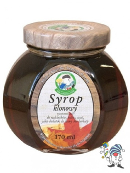 Syrop klonowy słoik 170 ml